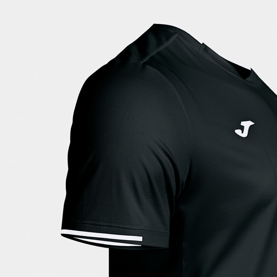 Camiseta Joma Torneo Masculina Preta-5