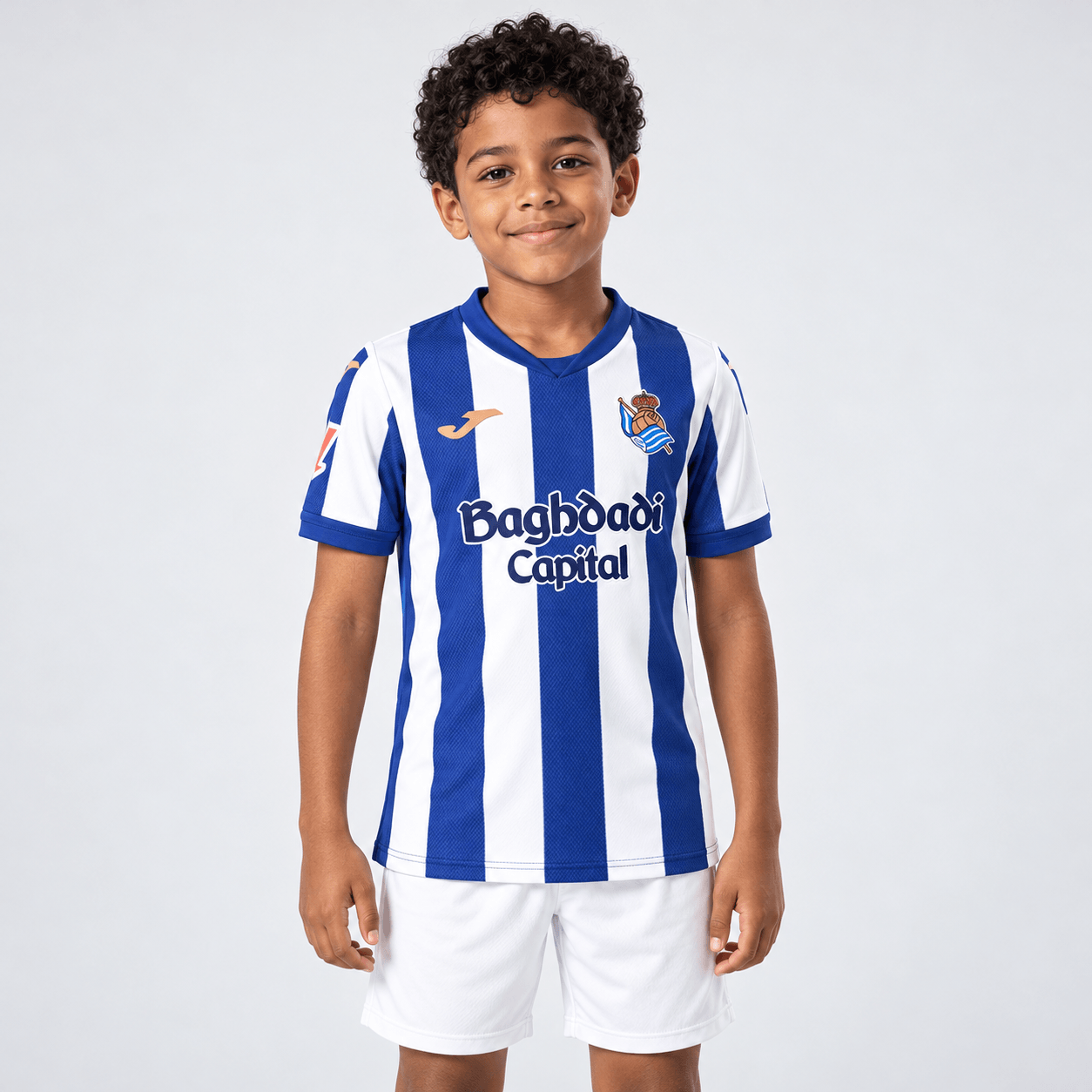 Camiseta Joma Real Sociedad de Futebol 26/27 Infantil-0